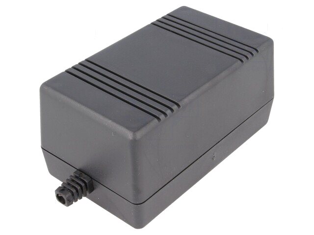 Behuizing: voor voedingseenheid; X: 65mm; Y: 132mm; Z: 78mm; ABS Behuizing: voor voedingseenheid; X: 65mm; Y: 132mm; Z: 78mm; ABS